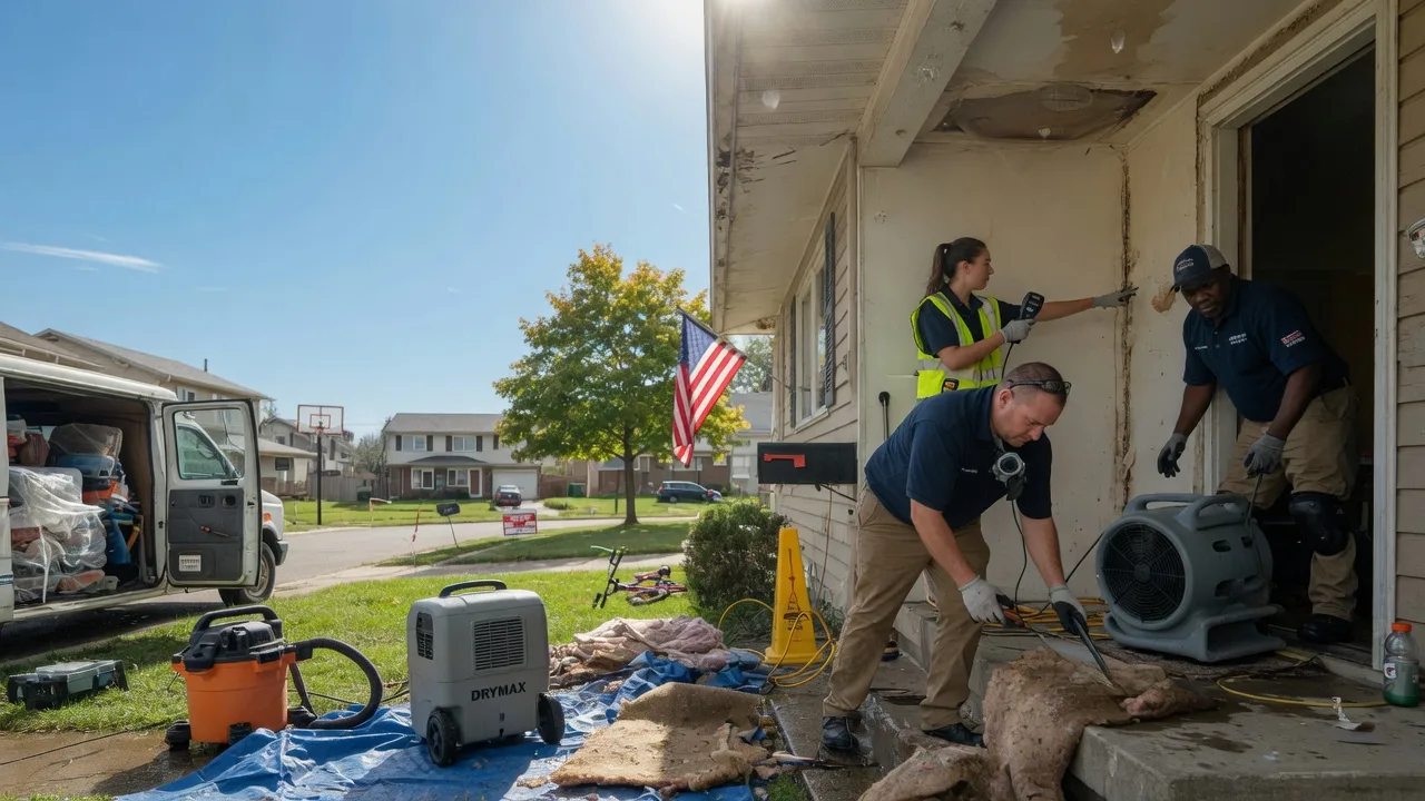 Water Damage Restoration in Strasburg, IL near me
